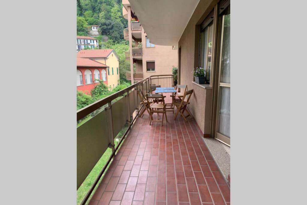 Lario Promenade: Family Friendly Apartment In Como Luaran gambar